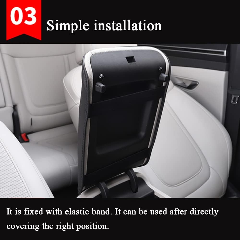 Funda para reposabrazos de consola central adecuada para Hyundai Tucson 2022 2023 2024, resistente a los arañazos, funda de cuero, accesorios de