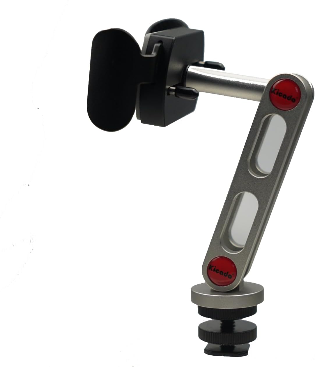 Adaptador de montaje para zapata caliente, soporte de trípode de metal para teléfono, soporte ajustable para trípode de cámara réflex digital,