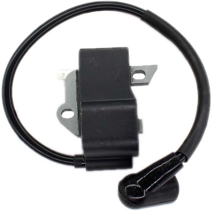 HURI Bobina de encendido para Husqvarna 545046701 125C 125E 125L 125R 128L 128LD 128R Trimmer Edger Brushcutter