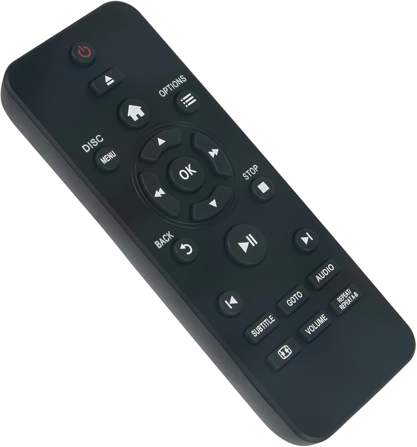 RC-5721 Reemplazo WINFLIKE Traje de Control Remoto Infrarrojo para Philips RC5721 Reproductor de DVD RC-5711 DVP3600 DVP360098 DVP3602F7 DVP2800