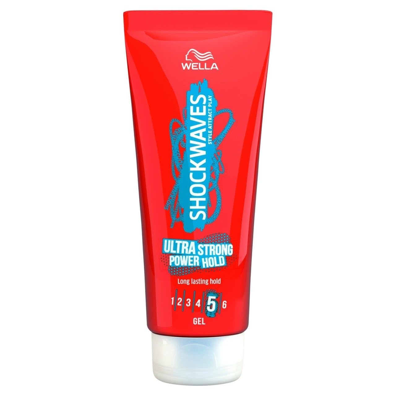 Wella Shockwaves Power Hold Gel Ultra Fuerte (6.8 fl oz)