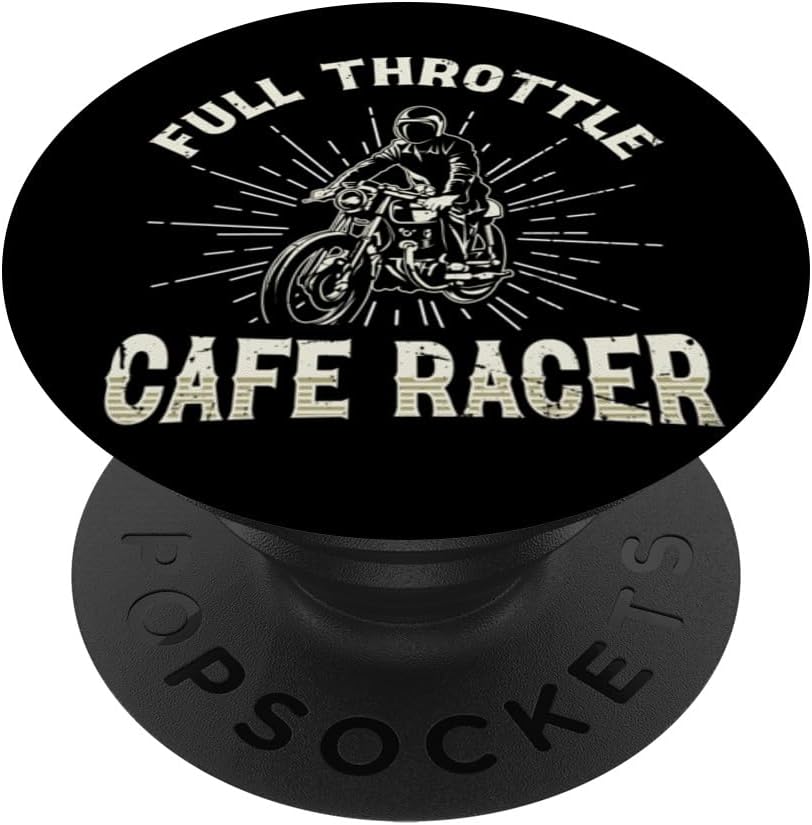 Full Throttle – Vintage Cafe Racer PopSockets Swappable PopGrip