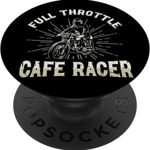 Full Throttle – Vintage Cafe Racer PopSockets Swappable PopGrip Full Throttle – Vintage Cafe Racer PopSockets Swappable PopGrip