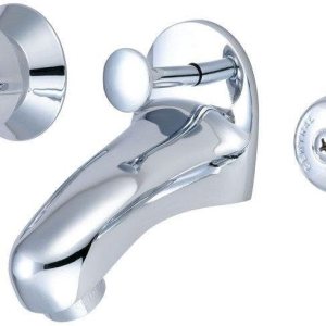 Central Brass 1178-A Grifo de baño con dos manijas inclinadas en cromo Central Brass 1178-A Grifo de baño con dos manijas inclinadas en cromo