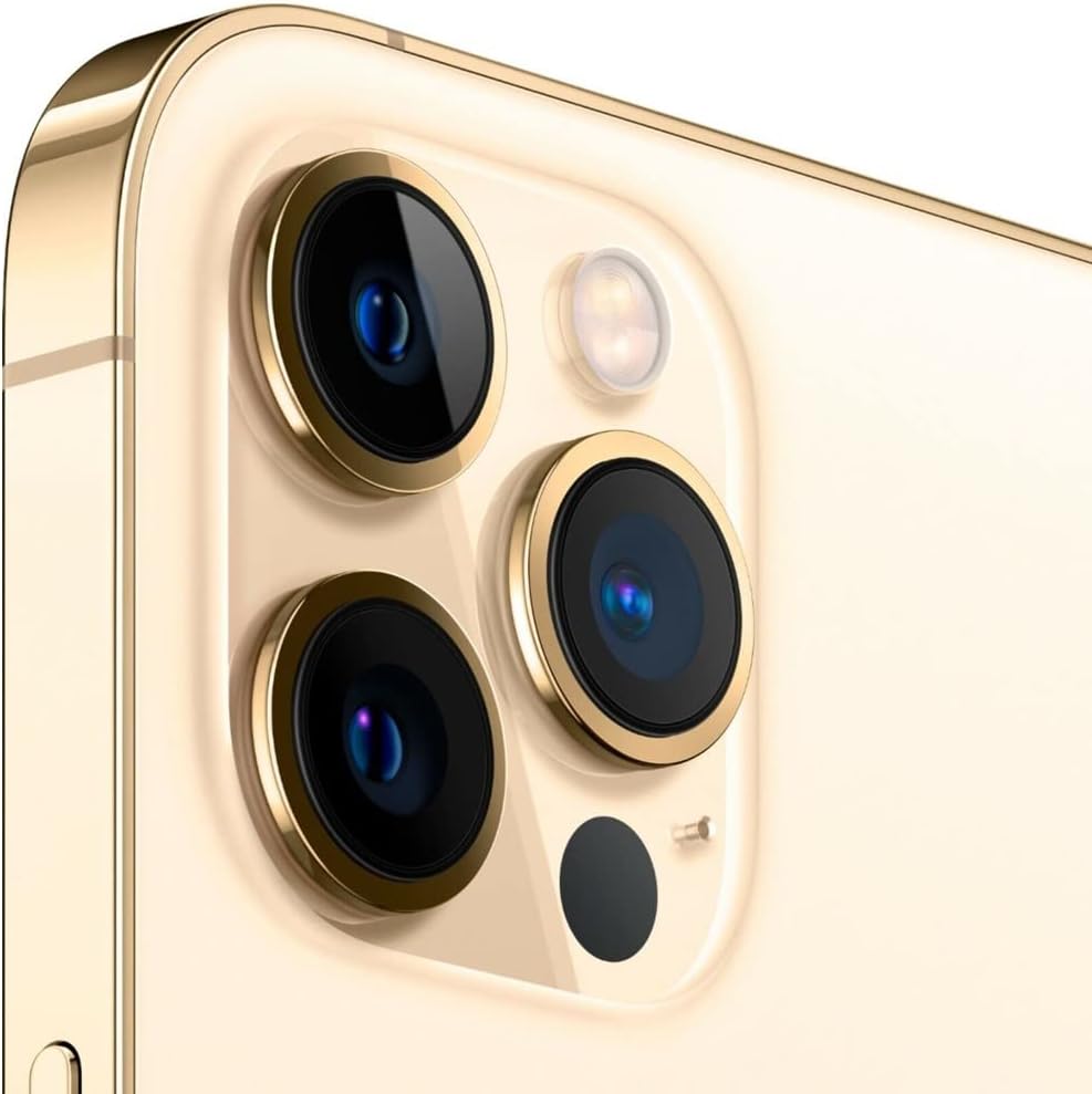 Apple iPhone 12 Pro, 512 GB, dorado – Totalmente desbloqueado (renovado)
