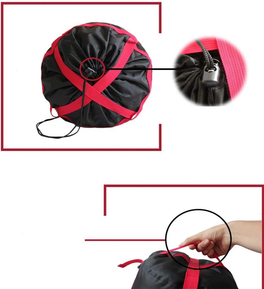 Wejjue Juego de 2 piezas de tamaño M y L de 24 L + 40 L, saco de compresión impermeable, saco de dormir, saco de almacenamiento para camping,