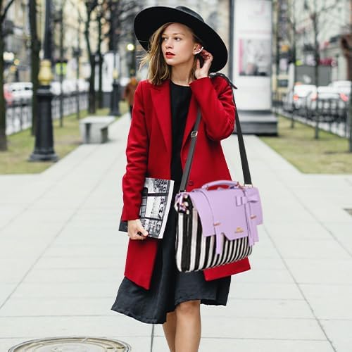 MATEIN Bolsa de mano para laptop para mujer, 15.6 pulgadas, bonita funda para computadora con bolsillo RFID para enfermeras profesoras, bolso de