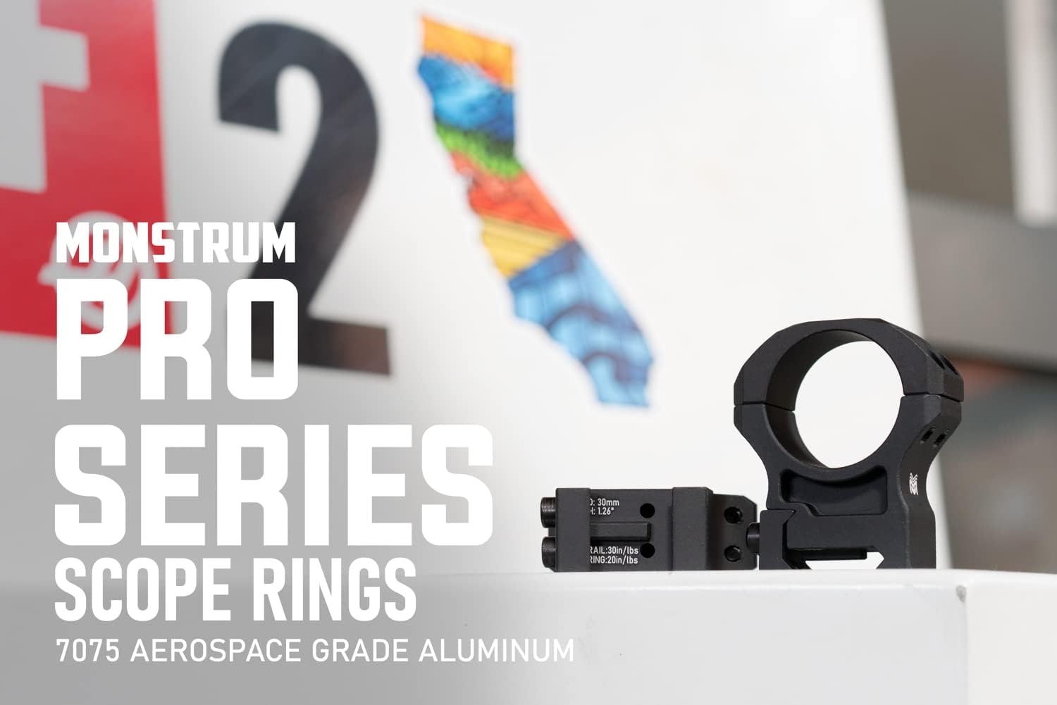 Monstrum Anillos de aluminio Pro Series 7075