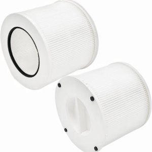 H13 Ture – Filtro HEPA compatible con purificador de aire True HEPA de mesa Clorox 11020 11021, modelo reemplazo de filtros 12020, paquete de 2 H13 Ture – Filtro HEPA compatible con purificador de aire True HEPA de mesa Clorox 11020 11021, modelo reemplazo de filtros 12020, paquete de 2