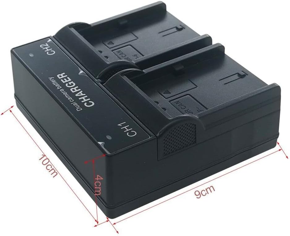 Cargador de batería de red de doble canal para cámara digital Nikon EN-EL23 ENEL23 MH-67 Coolpix B700 P600 P610S S810C P900 P900S