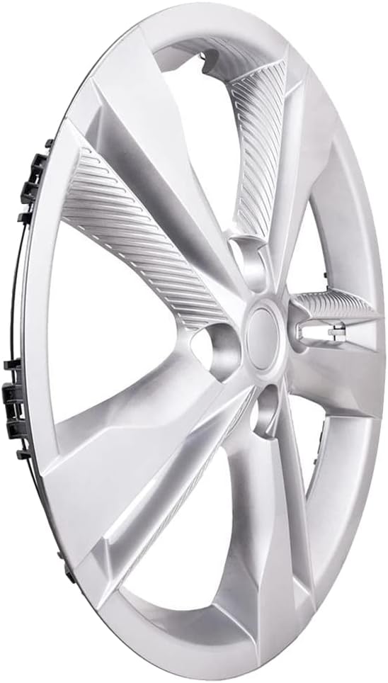Juego de 4 fundas de rueda de 16″ con 5 radios DBL para Nissan Kicks S 2018-2023 – Plata