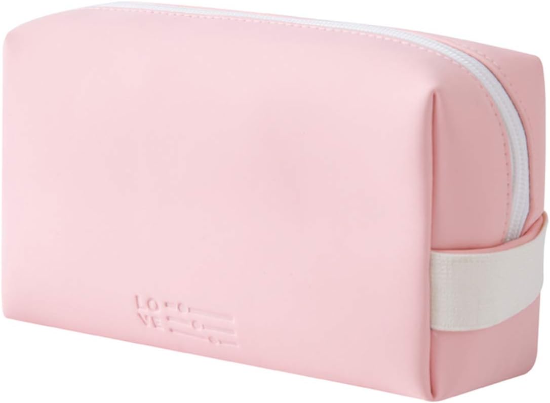 Bolsa de maquillaje compacta, bolsa de almacenamiento portátil, bolsa de cosméticos lavable, pequeños artículos de tocador de viaje para mujeres,