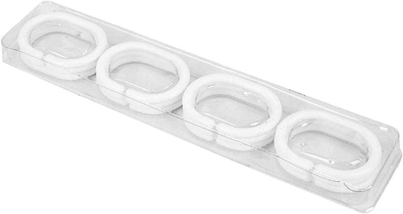 Cortina de ducha de plástico con ondas de piscina, 72 x 72 pulgadas, cortinas de ducha extra largas para baño, juego de cortinas de baño con