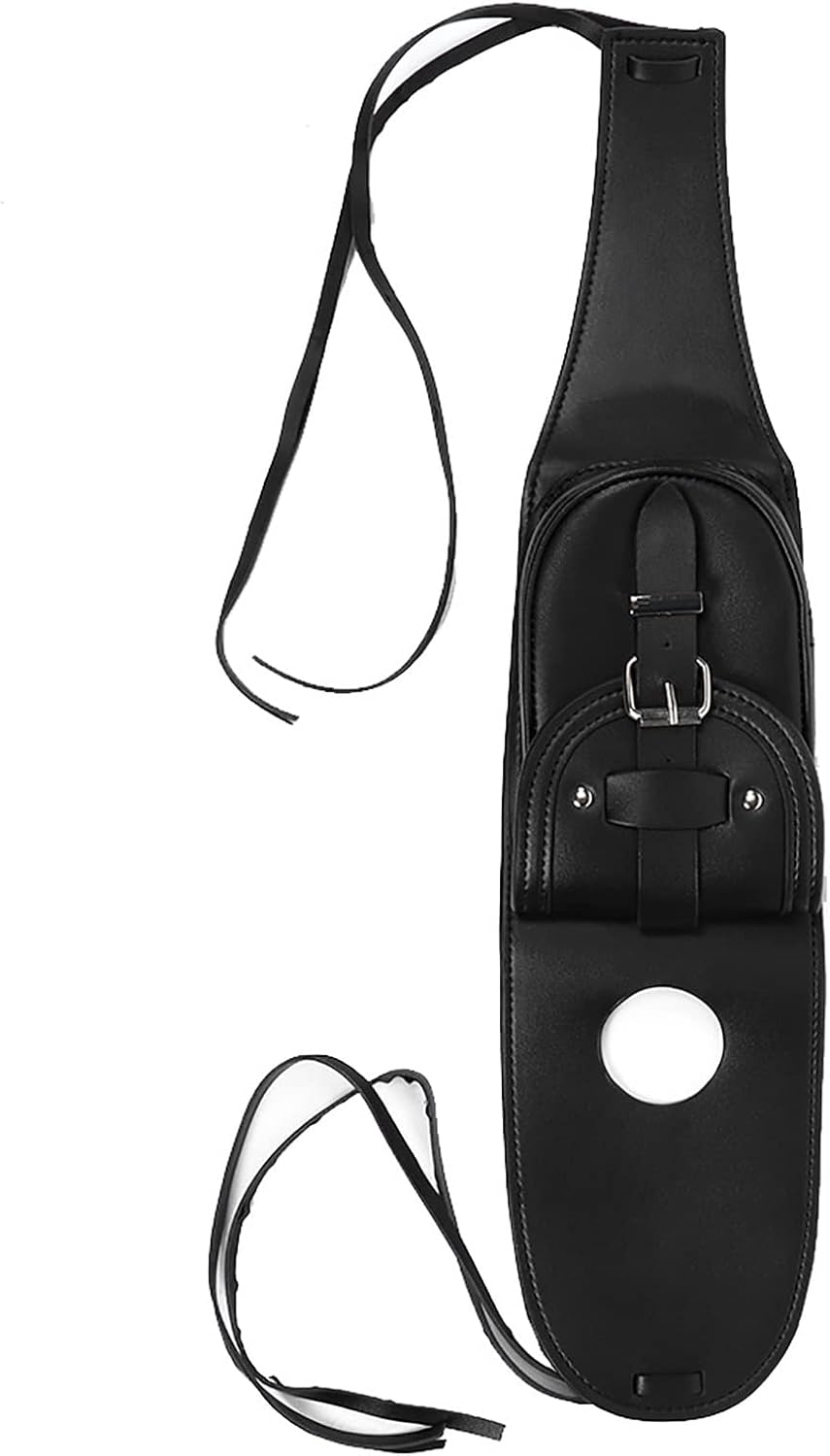 Bolsa de tanque de motocicleta, cubierta de tanque de combustible de piel sintética, bolsa de tanque de gasolina, almohadilla de panel, bolsa de