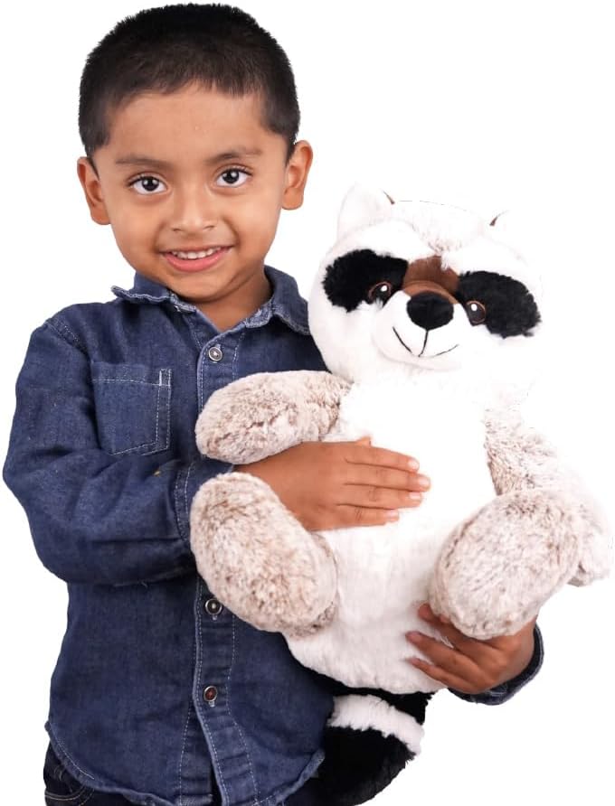 Squirrel Products Cuddle Mates – Peluche de mapache de 11 pulgadas