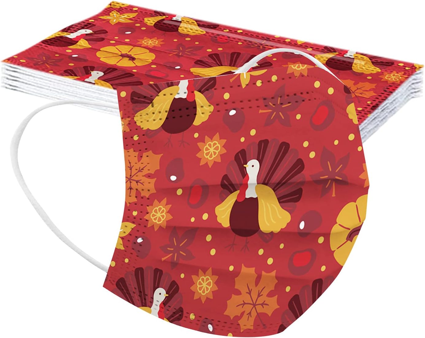 50 cubrebocas con diseño floral de verano, tela transpirable, protección de 3 capas, mascarillas florales para mujeres, exteriores y fiestas