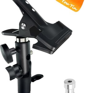 Soporte reflector de fotografía para soporte de luz, estudio de video fotográfico 58 “Soporte de abrazadera de metal resistente para iluminación Soporte reflector de fotografía para soporte de luz, estudio de video fotográfico 58 “Soporte de abrazadera de metal resistente para iluminación