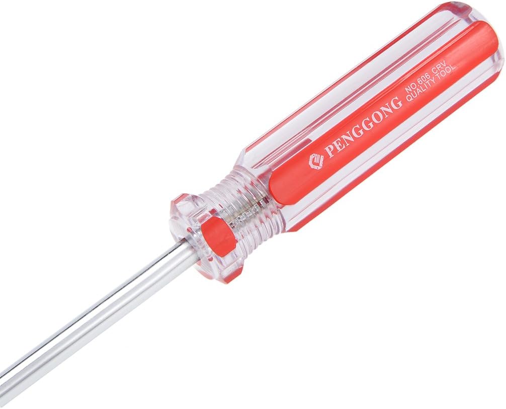 uxcell Destornillador magnético #2 Phillips con eje de acero al cromo vanadio de 10 pulgadas para reparación de mejoras para el hogar y manualidades