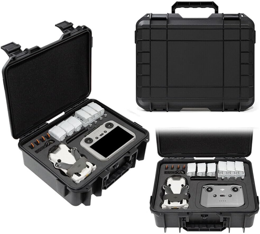 XBERSTAR Funda rígida para DJI Mini 4 Pro, bolsa de transporte de almacenamiento de viaje al aire libre para Mini 4 Pro Drone (para DJI Mini 4 Pro)