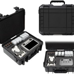 XBERSTAR Funda rígida para DJI Mini 4 Pro, bolsa de transporte de almacenamiento de viaje al aire libre para Mini 4 Pro Drone (para DJI Mini 4 Pro) XBERSTAR Funda rígida para DJI Mini 4 Pro, bolsa de transporte de almacenamiento de viaje al aire libre para Mini 4 Pro Drone (para DJI Mini 4 Pro)