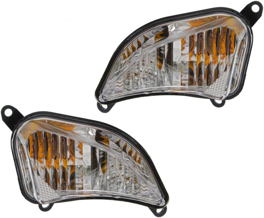 Para Toyota AVALON 2013 2014 2015 señal delanteraesquina luz conjunto conductor y pasajero lado par wbombillas sustituye TO2530151 CAPA certificado