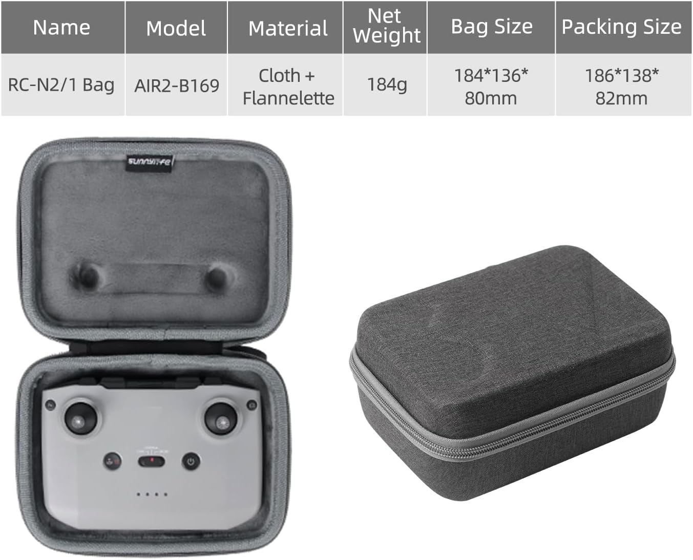 Mini4 Pro Funda para DJI Mini 4 Pro Accesorios Drone Body Bag RC2 RC-N2 Controlador Remoto Viaje Llevar Shell Duro