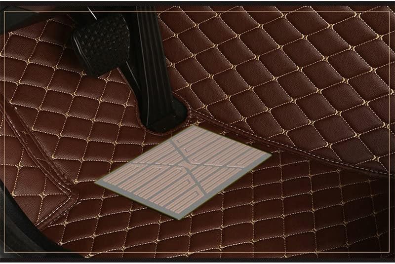 Alfombrillas de automóvil aptas para BMW 1, 2, 3, 4, 5, 6, 7 Series X1, X2, X3, X4, X5, X6, X7, Z4 para todo tipo de clima (color negro)