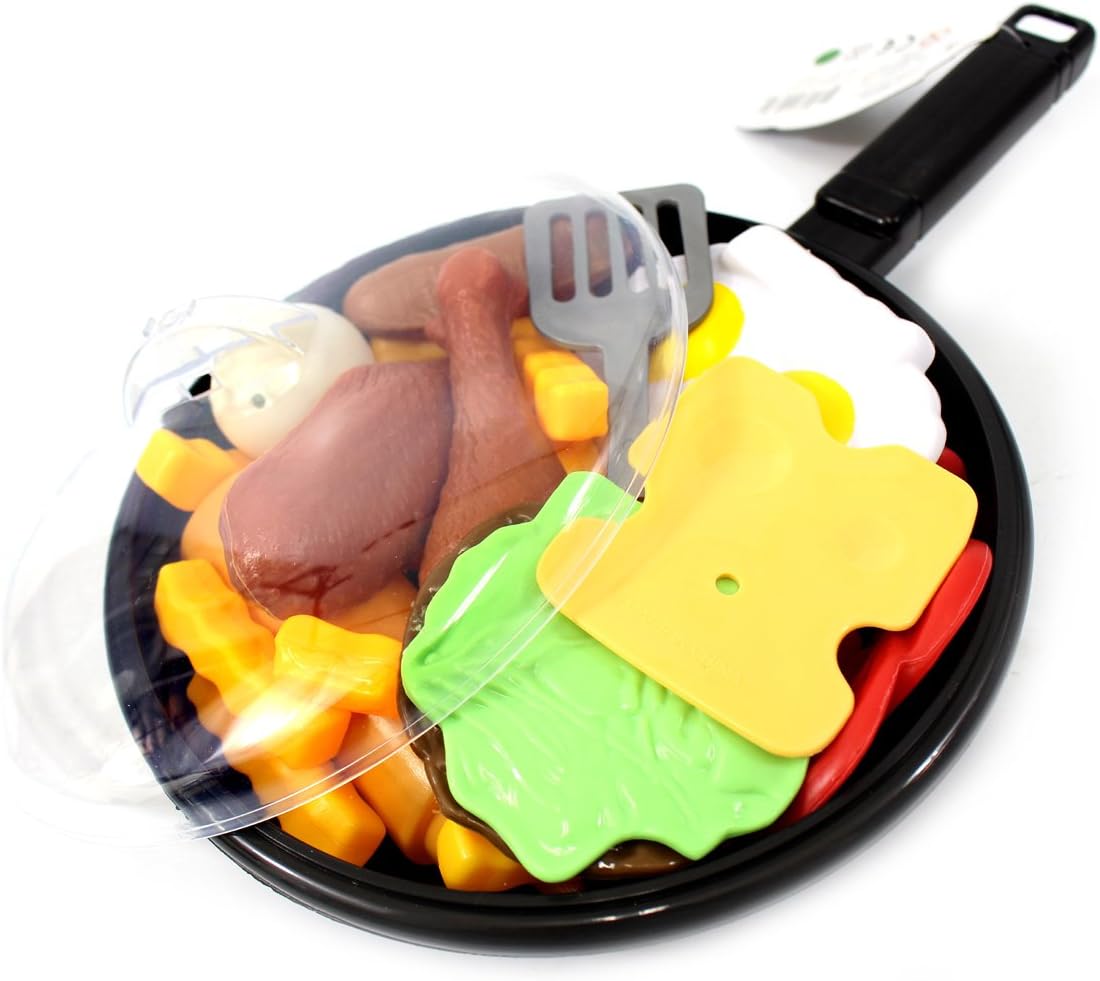 Juguete de cocina de comida rápida de 25 piezas  Juego de comida de cocina  Cocina de simulación  Juguete de comida para niños