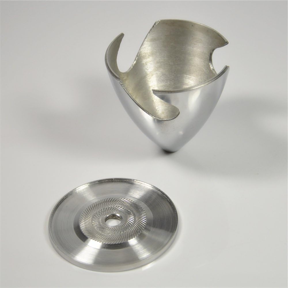 not provided CNC aleación de aluminio Spinner 2.75inch 2.756 in para 3 cuchillas hélice RC avión