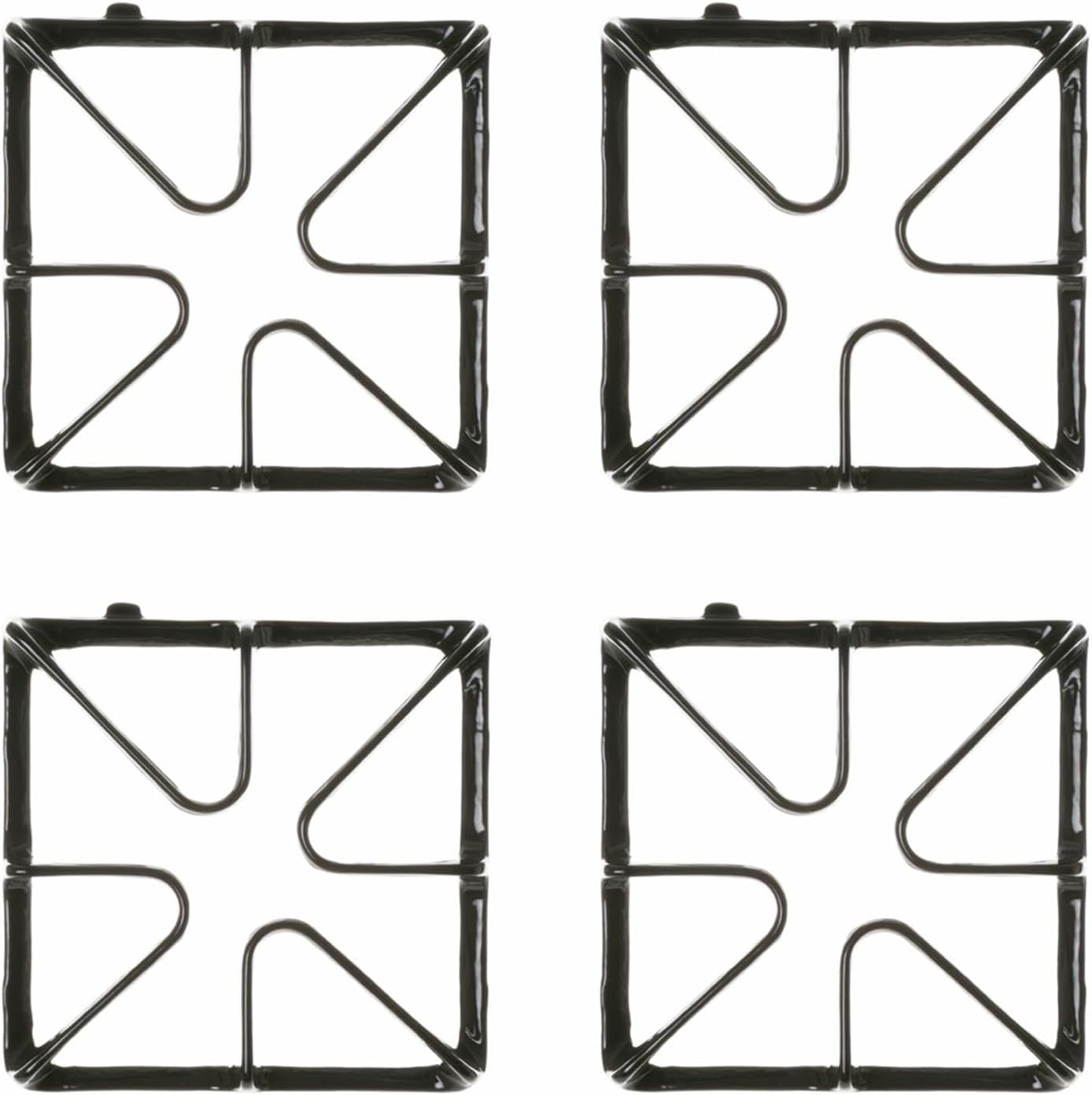 WB31K10034 Rejilla de quemador compatible con la gama GE de estufas de gas, General Electric Gas Range Parts Stove Surface Top Grate, repuesto para