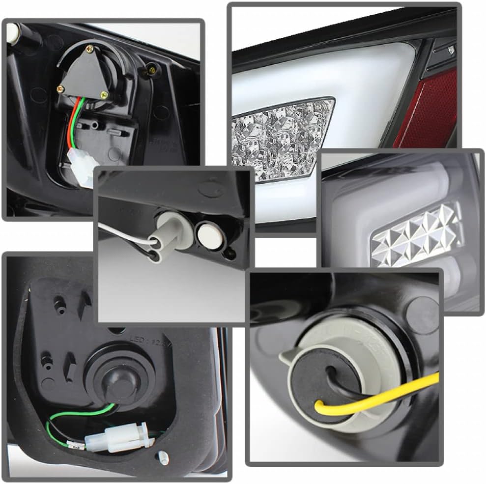Spyder para Chevy Cruze 2011-2015 Luces traseras LED par barras de luz negras  5076595
