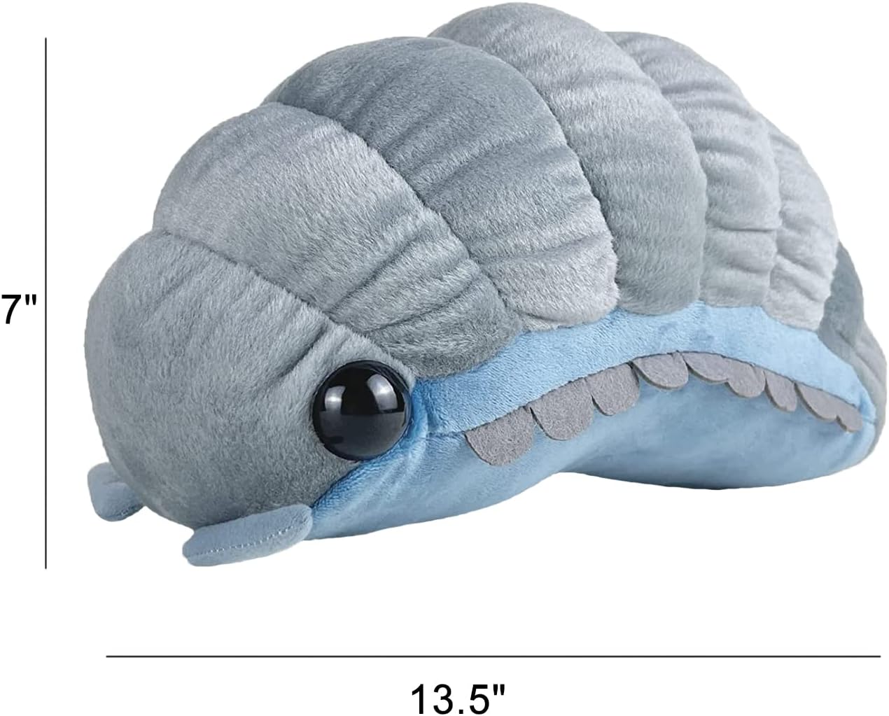 MOCHUJOM Nueva felpa isopod similar al insecto de peluche juguetes píldora insecto peluche animales suaves almohada cojín trasero muñeca insecto