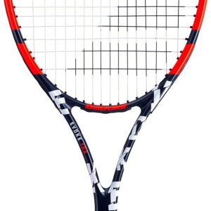 Babolat Evoke 105 – Raqueta de tenis de cuerda, negronaranja (agarre de 4 12 pulgadas) Babolat Evoke 105 – Raqueta de tenis de cuerda, negronaranja (agarre de 4 12 pulgadas)