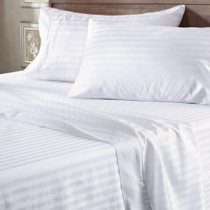 Juego de sábanas 100% algodón orgánico, colección Premium, 800 hilos, se adapta a colchones de 16 pulgadas de profundidad, tamaño King Alaska, 6 Juego de sábanas 100% algodón orgánico, colección Premium, 800 hilos, se adapta a colchones de 16 pulgadas de profundidad, tamaño King Alaska, 6