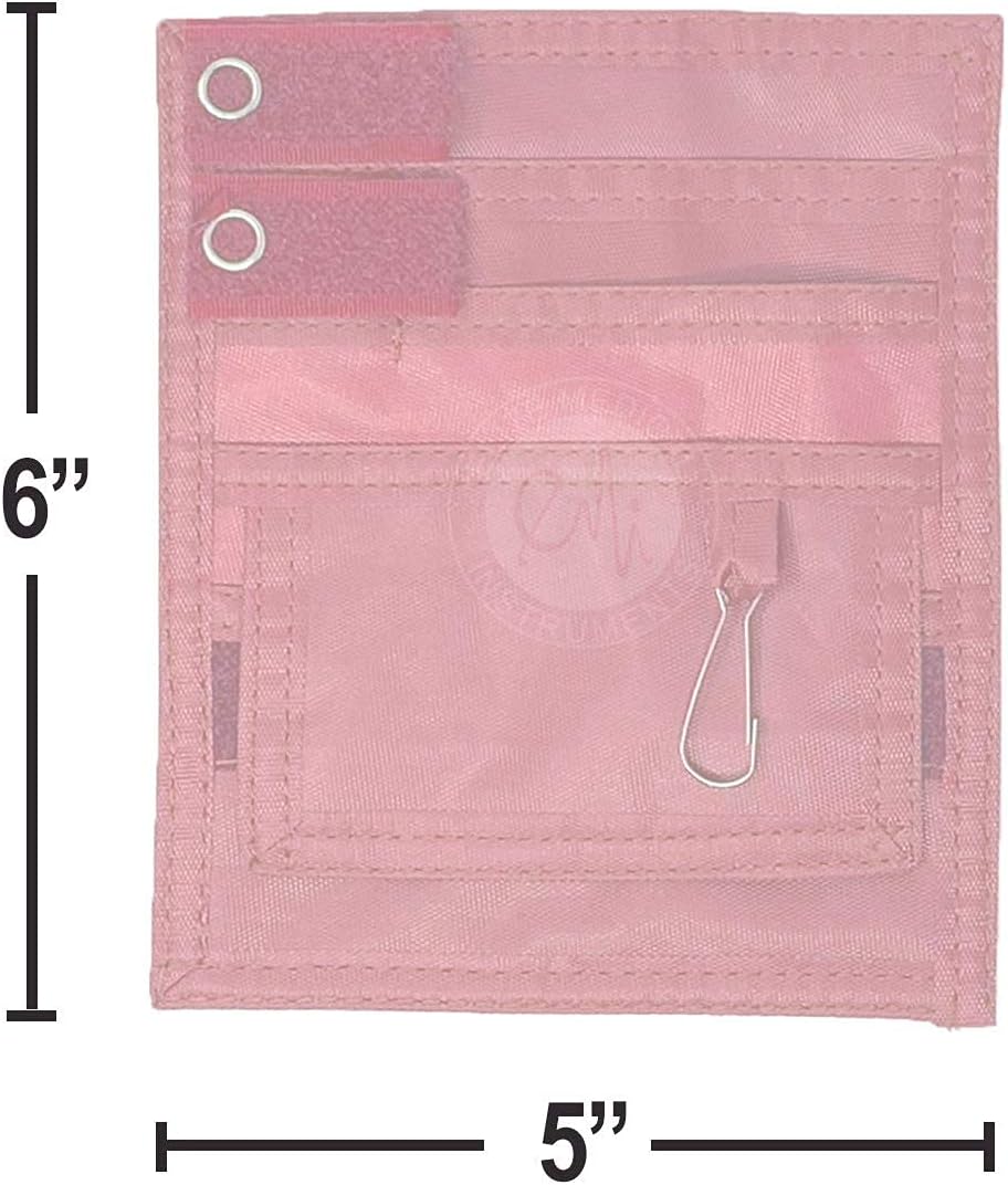 EMI – Organizador de bolsillo para enfermera, kit de 4 piezas, organizador de bolsillo, tijeras para lister, bolígrafo LED y bolígrafo de gráficos