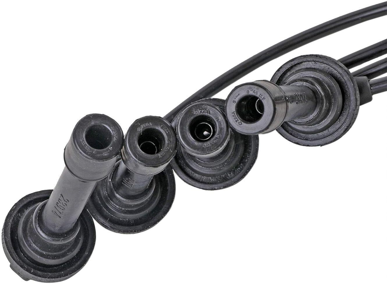 Cables de bujía de encendido de 0.276 in (juego de 4 piezas) para Nissan Altima 1997 1998 1999 2000 2001
