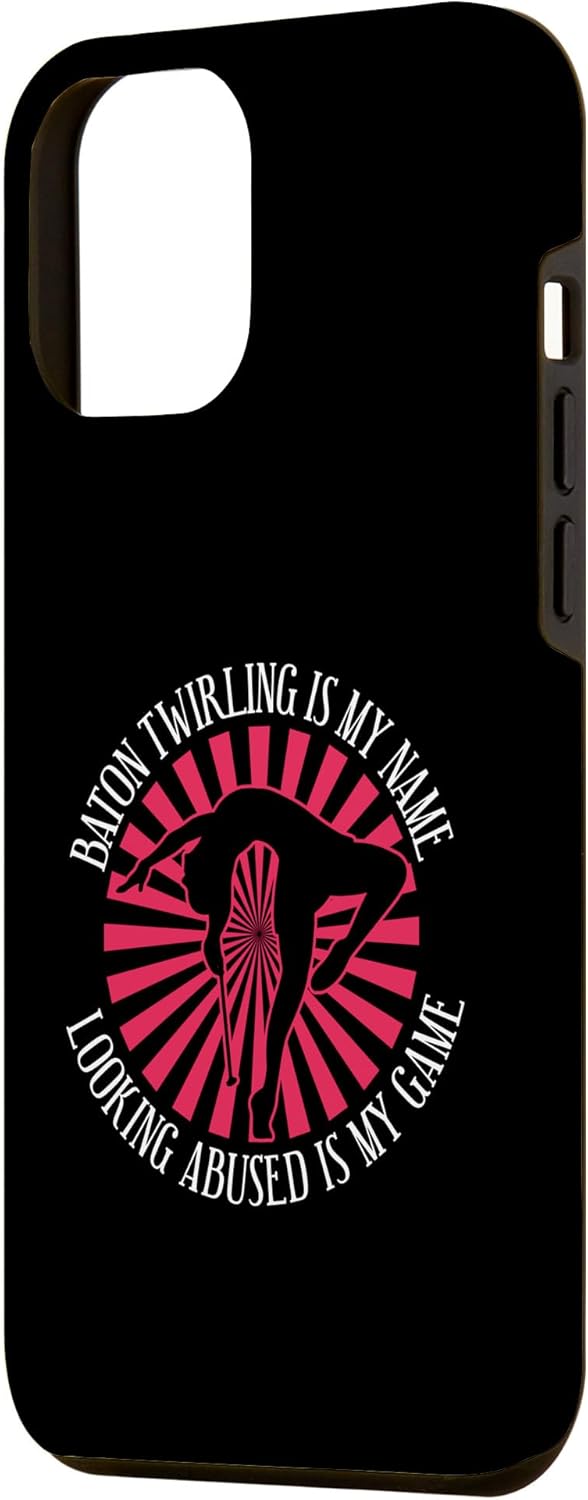 Funda para iPhone 12 Pro Max Baton Twirler para Majorette Cheerleader