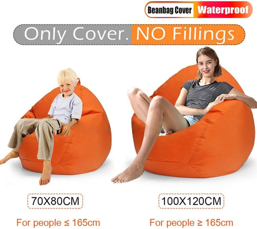 Puf flotante para piscina, puf para adultos, para exteriores, impermeable, sin relleno, jardín, playa, camping, piscina, puf flotante Oxford (color