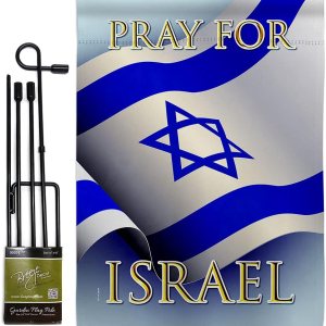 USA Decoration Pray for Israel – Juego de asta de bandera de Israel para el hogar, letrero de patio, soporte de tumba, poste de cementerio, tapiz USA Decoration Pray for Israel – Juego de asta de bandera de Israel para el hogar, letrero de patio, soporte de tumba, poste de cementerio, tapiz