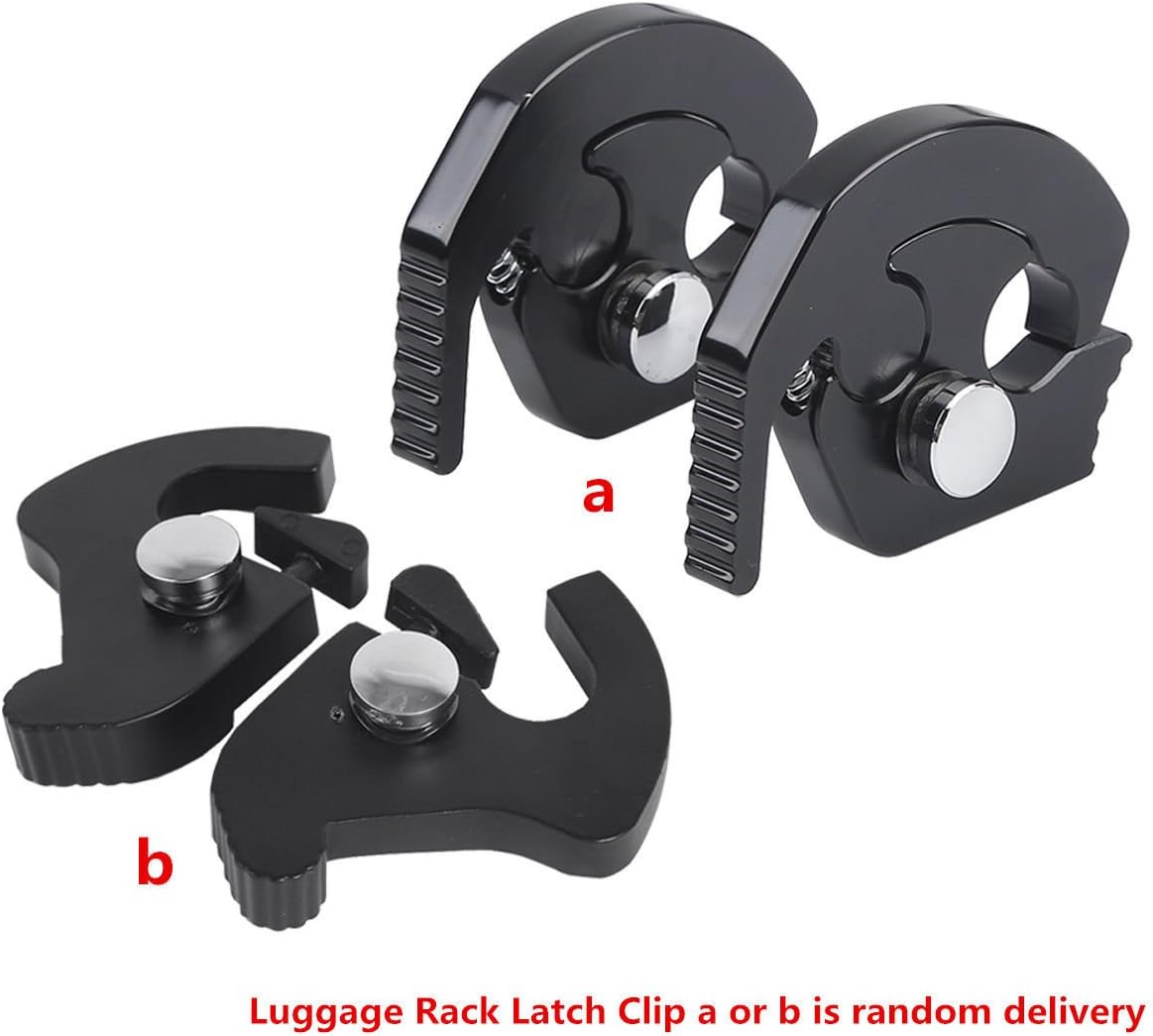 Respaldo desmontable TCMT para pasajero con portaequipajes y kit de accesorios de acoplamiento de 4 puntos para Harley Touring 2009-2020