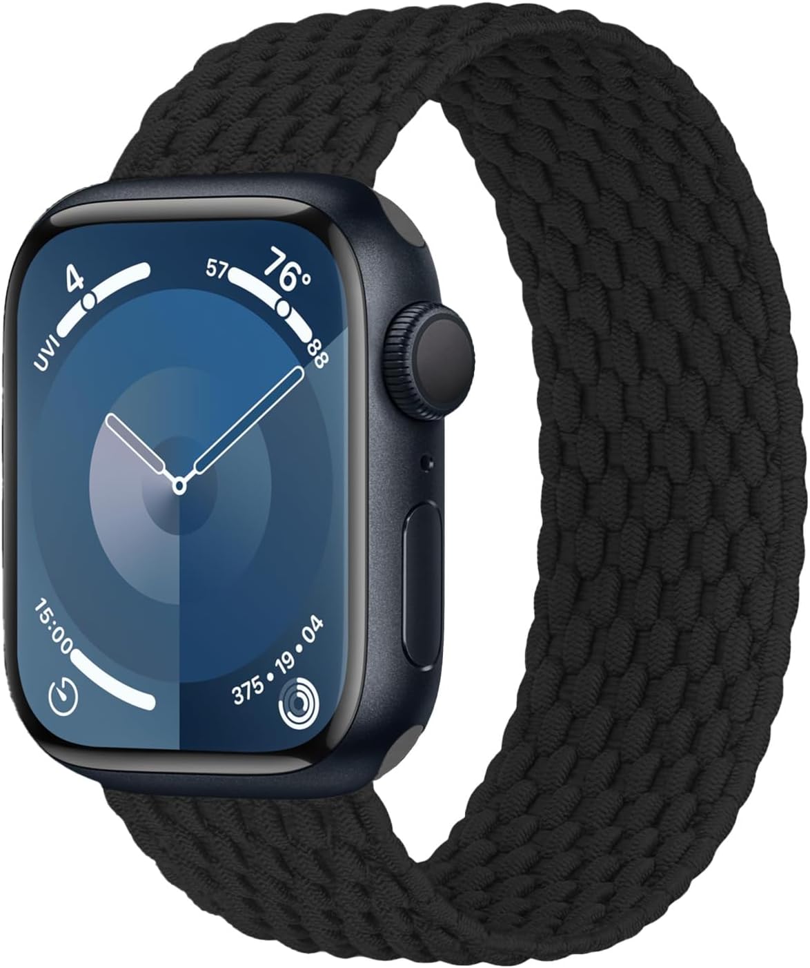 Correa trenzada Solo Loop para Apple Watch Band de 1.575 pulgadas, 1.614 pulgadas, 1.496 pulgadas, 1.732 pulgadas, 1.772 pulgadas, Ultra2 de 1.929