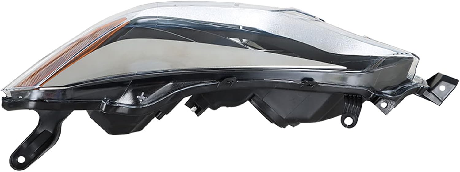 munirater 8115002E60 – Lámpara de luz delantera izquierda negra con LED de repuesto integrado para 2014 2015 2016 Corolla Sedan de 4 puertas