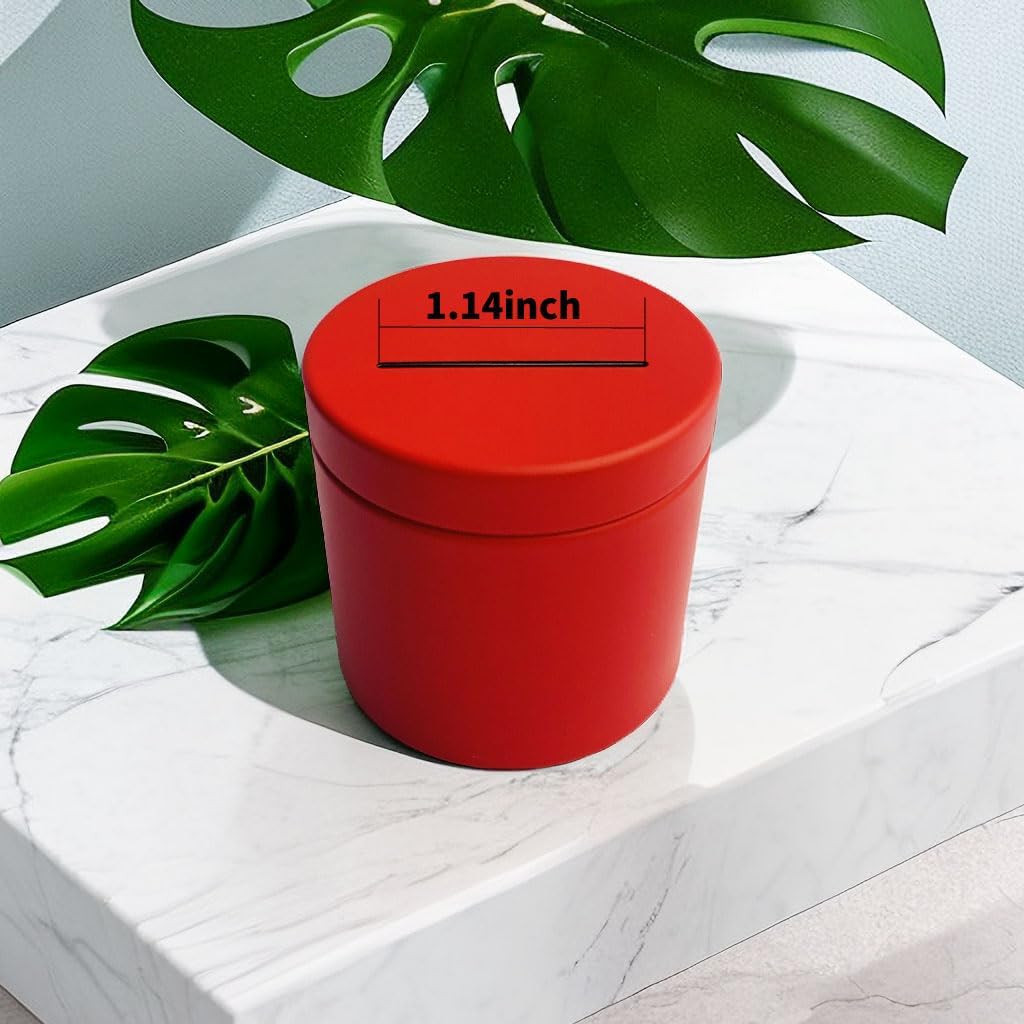 Dispensador de sellos postales, dispensador de rollos de sellos, dispensador de sellos de hierro rojo, compacto y resistente a los impactos para la