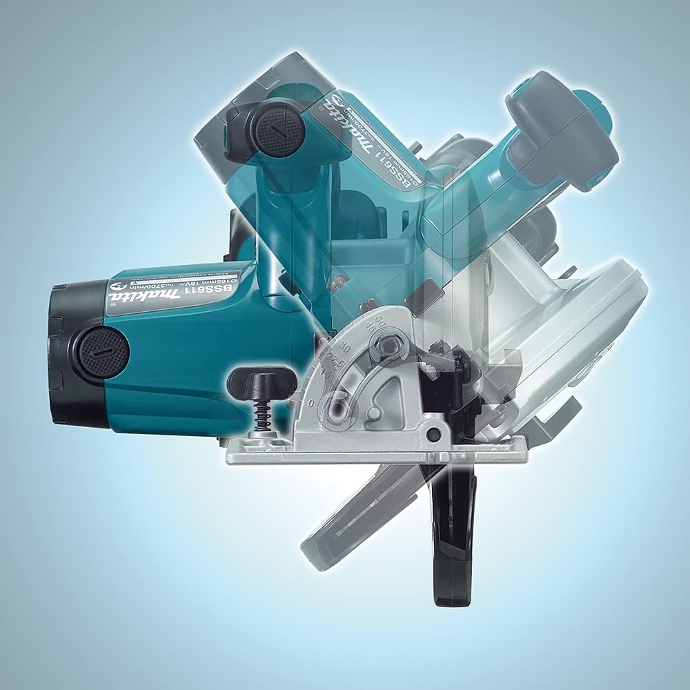 Makita Dss611Z Lxt Sierra circular inalámbrica de 18 V solo cuerpo