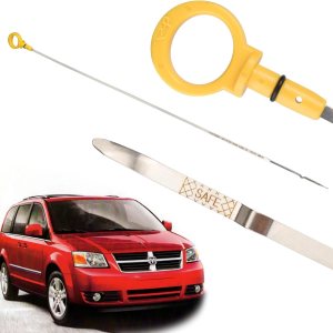 Varilla de nivel de aceite de motor compatible con Dodge Grand Caravan 2006-10, Chrysler Town & Country  Chrysler Pacifica 2007-08, Caravan 2006-07 Varilla de nivel de aceite de motor compatible con Dodge Grand Caravan 2006-10, Chrysler Town & Country  Chrysler Pacifica 2007-08, Caravan 2006-07