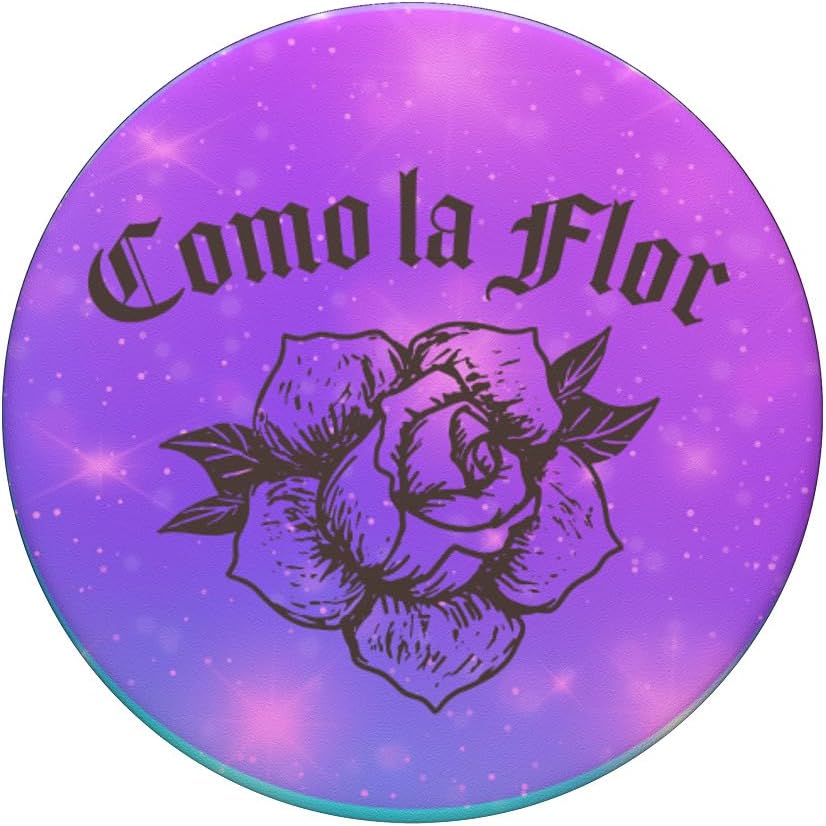 Latina Latinx Mejor Regalo Como La Flor Pink Galaxy PopSockets PopGrip Agarre intercambiable para teléfonos y tabletas PopSockets Estándar PopGrip