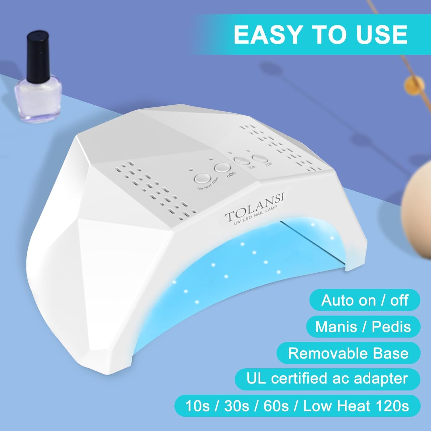 UV LED Gel Secador de uñas LED Luz de uñas para Flash Curado Nail Lamp DIY Nail Art