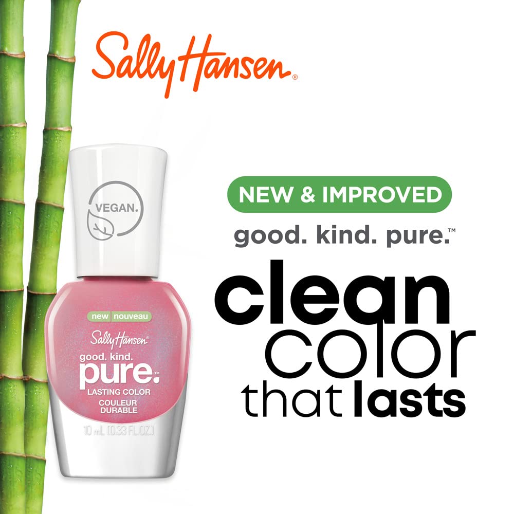 Sally Hansen Good.Kind.Pure colección Geode to Joy – Esmalte de uñas, rosado (Mystic Topaz), 0.33 fl oz