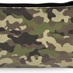 Bonita bolsa de cosméticos pequeña para mujeres y niñas, de piel sintética, pequeña bolsa de aseo de viaje, organizador de accesorios con borla de Bonita bolsa de cosméticos pequeña para mujeres y niñas, de piel sintética, pequeña bolsa de aseo de viaje, organizador de accesorios con borla de