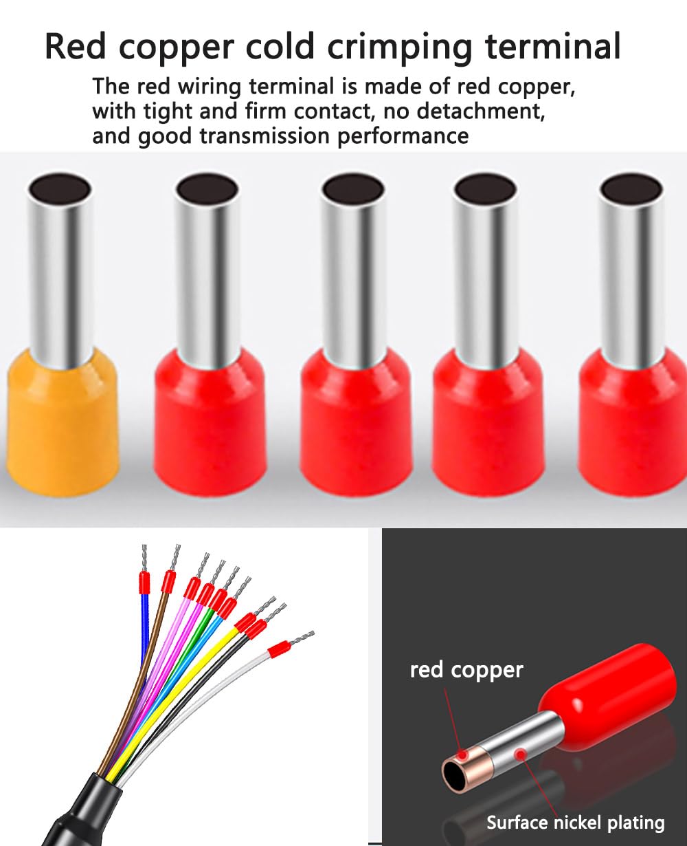 DB9 – Cable serie RS232 de 5 pies, DB9 macho a cable desnudo con marcador de cable, conector D-SUB de 9 pines RS232 a cable de alambre desnudo, 9